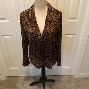 Chicos XL animal print  top